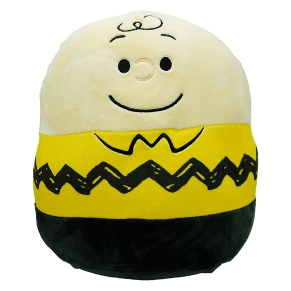 NEW Squishmallow 8" Exclusive Peanuts Squad Charlie Brown Squishy Soft Plush - Picture 1 of 7